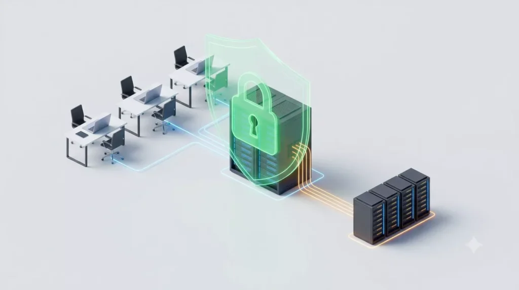 خدمات پشتیبانی سرور شامل مانیتورینگ، بکاپ و مدیریت فایل شیرینگ